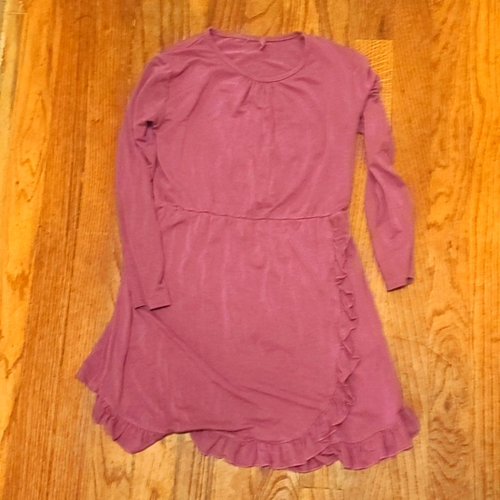 purple kids dress